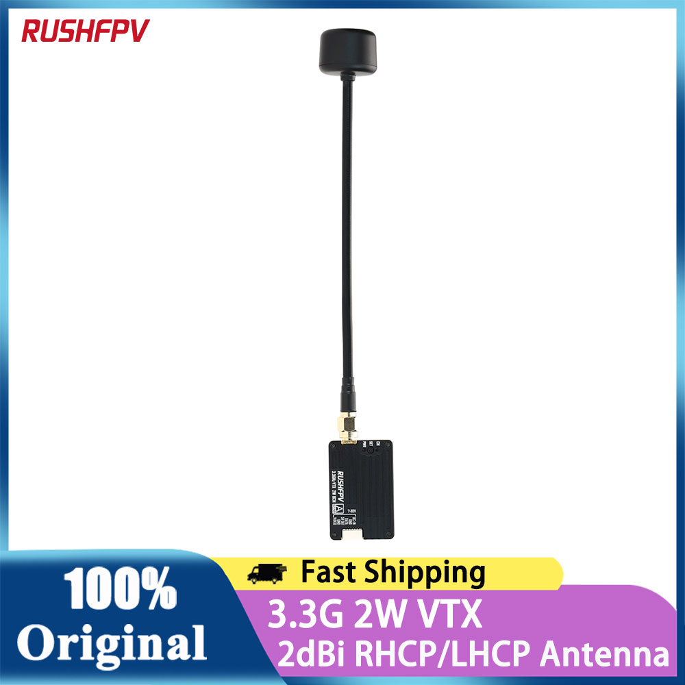 Fpv Drone Vtx - RUSHFPV 3.3G 2W VTX Video Transmitter