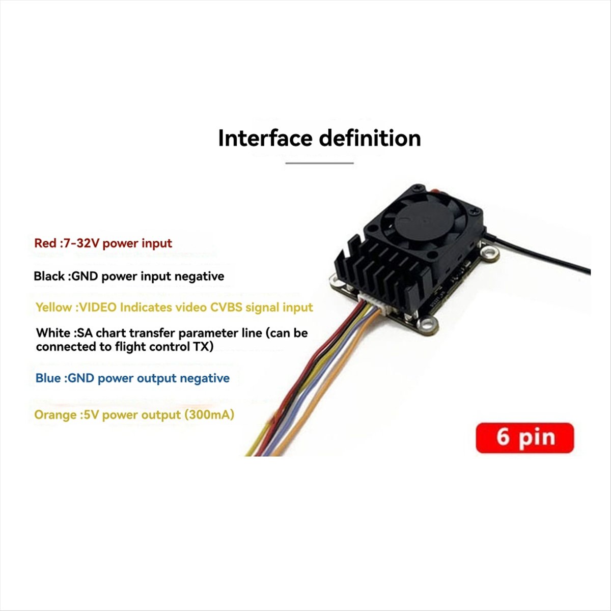 5.8G 2W VTX 2000mW FPV Video T - Fpv Drone Transmitter review and price