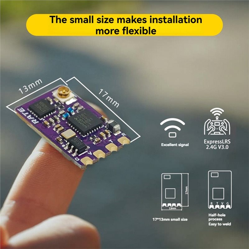 Excellent-ELRS 2.4G Nano Recei - Fpv Drone Antenna review and price